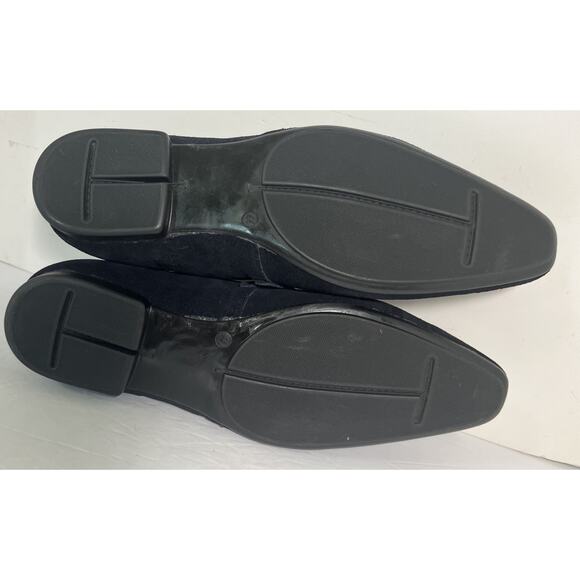 Baldinini Dark Blue Suede Silver Buckle Men’s Loafer US Size 11 Italy main image 6